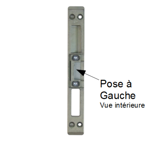 Gâche Centrale ROTO H620 FASTEO | Pour Serrure Automatique ROTO