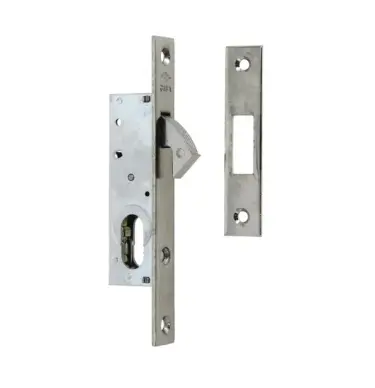 Serrure encastrée CISA 45010 pour cylindre ovale
