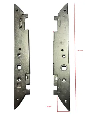 Boitier crémone FERCO GU nu axe 10 mm