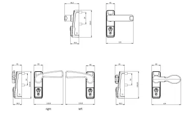Module Iseo antipanique série 94027 - 2