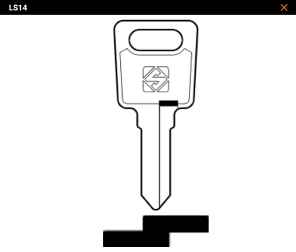 Ls14 2fa Clé LAS LS14 | Thoumyre