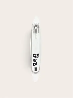 Poignée semi-fixe GU E21384 blanc CS RAL 9016 - 2