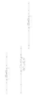Serrure GU FERCO SECURY 6-32258-LN-0-1 automatique ADR 50/92