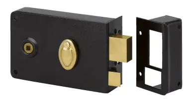 Serrure applique METALUX 741 horizontale 50/58-L140