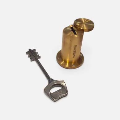 Cylindre rond Deny Fontaine 1 Clé Inox