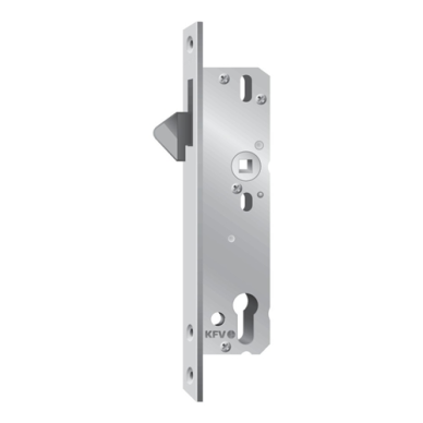Serrure KFV RES 1625 Clé i (profil euro) 35/24 – Serrure à crochet pour porte coulissante