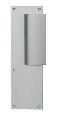 Poignée de porte sur plaque Duval Bilcoq 1140
