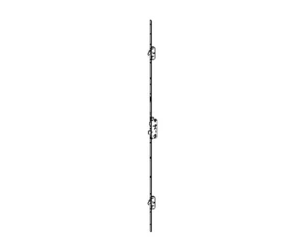 Serrure multipoints Winkhaus STV AV4D A45 têtière U2460 à crochets