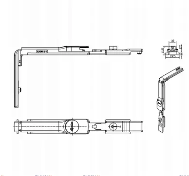 Renvoi d’angle pour fenêtre Fapim EAAS-1 EBGC - 3
