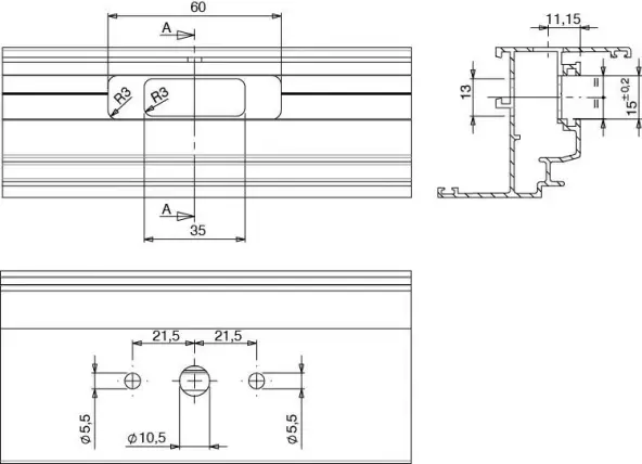 Mécanisme Monodirectionnel GIESSE M180 pour OB