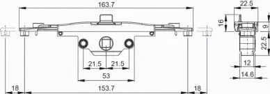 Mécanisme Monodirectionnel GIESSE M180 pour OB - 3