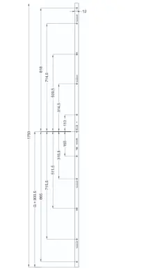 Serrure multipoints Winkhaus T-FG24184 à 4 rouleaux - 3