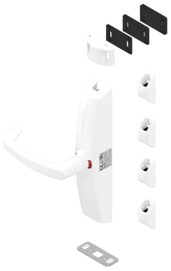 Crémone pompier La Croisée DS DUALIS DS7211 en applique - 3