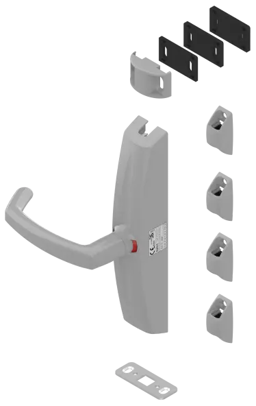 Crémone pompier La Croisée DS DUALIS DS7211 en applique