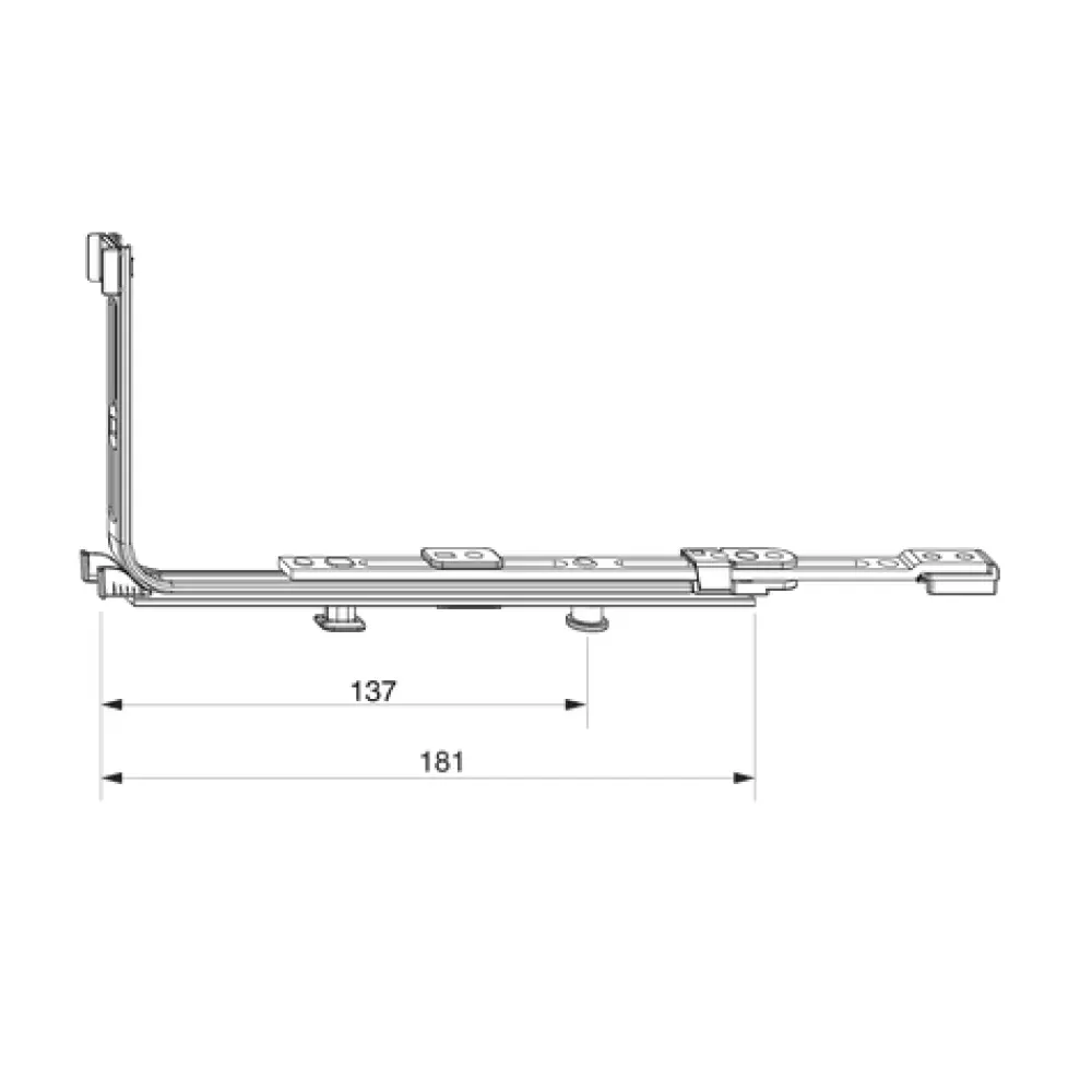Renvoi d’angle horizontal MACO Multi Matic 320-1800 216784 | Thoumyre