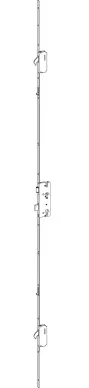 Serrure WINKHAUS T-FG1660 L03 M2 R2 MC 40/92/8 2 crochets et 2 galets