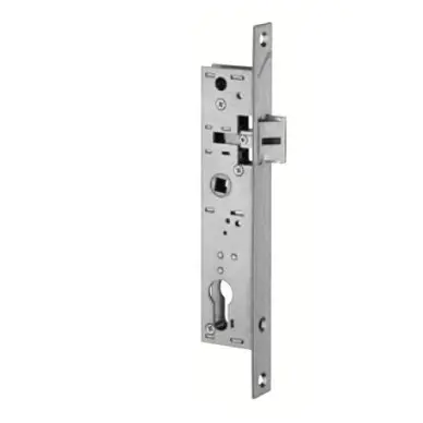Serrure encastrée Bec de cane Metalux axe 24,5