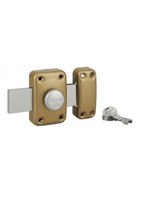 VERROU BOUTON THIRARD - PÊNE 160mm CYLINDRE 30mm