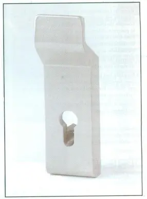 MODULE EXTERIEUR BOUTON FIXE ARGENT.EUR/AP89