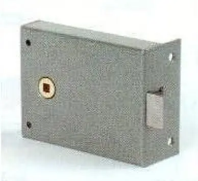 Serrure bec de cane L110/H80 A70
