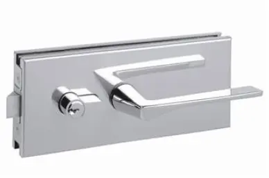 SERRURE MILIEU PORTE VERRE - SANS BEQUILLE - CLARIT