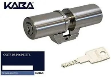 CYLINDRE MONOBLOC 703 KABA - 4 CLES 8594