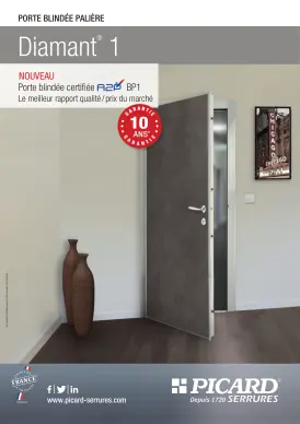 Bloc porte blindée Picard 