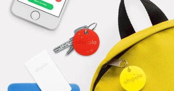 CHIPOLO PORTE CLE CONNECTE AVEC IPHONE/SMARTPHONE TRACEUR BLUETOOTH