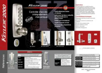 Serrure à code Lokod KeyLex 2000