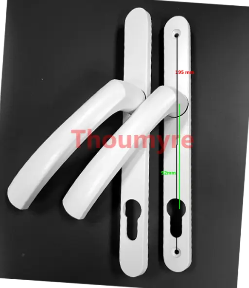 Ensemble poignée K-Line E92mm fixation 195mm