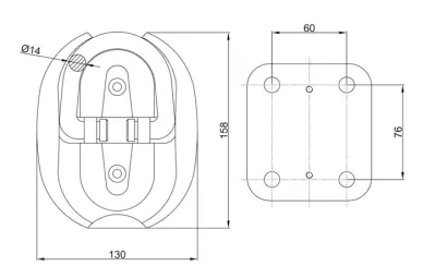 anneau ancrage pour velo electrique-moto - 2