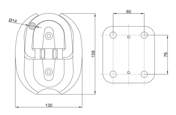 anneau ancrage pour velo electrique-moto