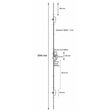 Serrure Multipoint FERCO secury
