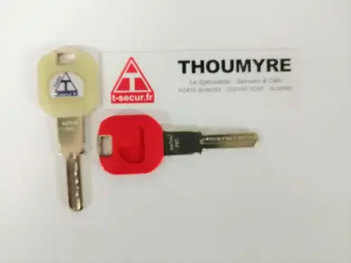 Clé de sécurité DORMA KABA MATRIX