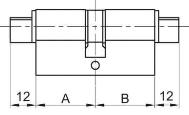 Cylindre double triangle Couillet 562
