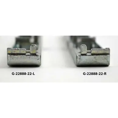 Gâche PVC GU FERCOMATIC G 22888 R ou L - E 22887 R ou L - 2