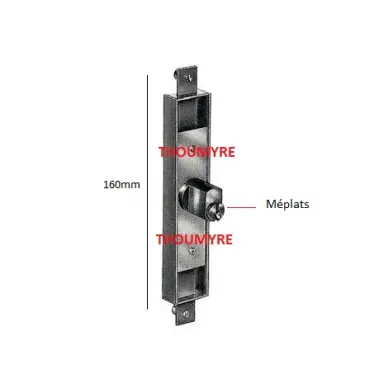 Serrure PREFER pour grille extensible et persiennes 6601