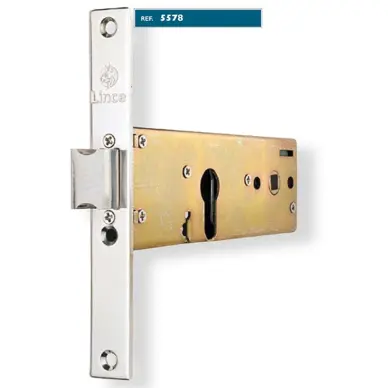 Serrure à encastrer horizontale axe 90/68 LINCE 5578