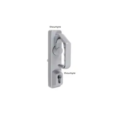 poignée rotative argent PR2E-00-01-0A-JPM - 2