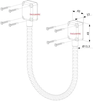 Gaine de passage LOCINOX DVK