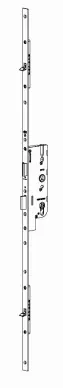 Serrure GU ferco TRIPAC 50/70 6-32298-RT-0-0 F 3 points