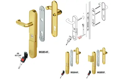 Ensemble de securité magnétique entraxe 70mm