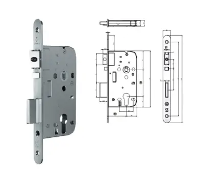 Serrure automatique MARC 825 Axe 50/70 URGENCE - 2