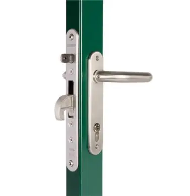 Serrure encastrer LOCINOX H-METAL inox Axe 35-92 mm