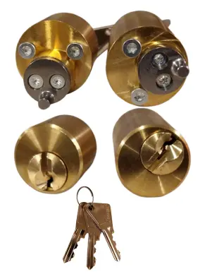 Jeu de cylindre VACHETTE pour serrure applique