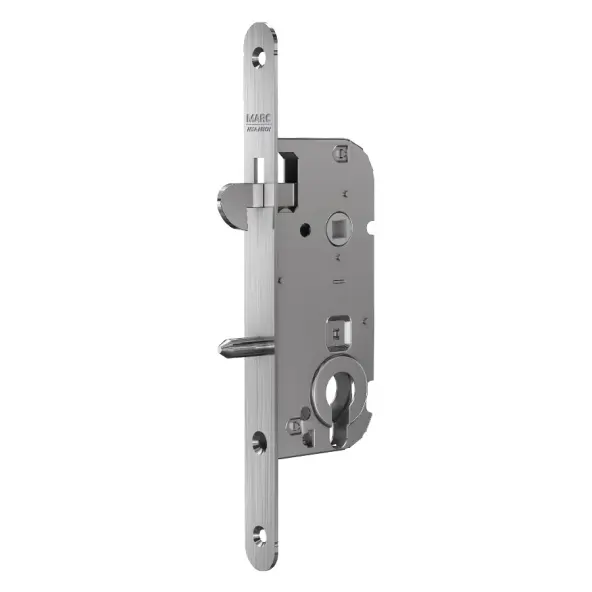 Serrure MARC série 719G Blanc porte coulissante