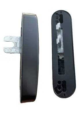 Poignée  pour fenêtre ROTO 1 fourche 377475 noire - 2
