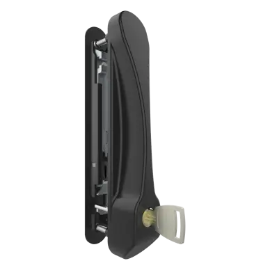 Kit verrou à clé pour baie coulissante  4308 P MR ASSA ABLOY