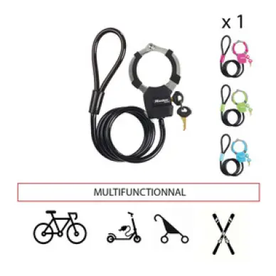 Antivol Menottes Master-Lock 8275