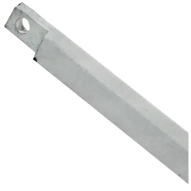 Crémone à levier renforcée FUHR 902 Argent 16 mm
